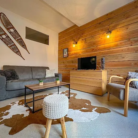 公寓 Le Repere Du Cerf T2 Royal Milan St Lary Soulan *